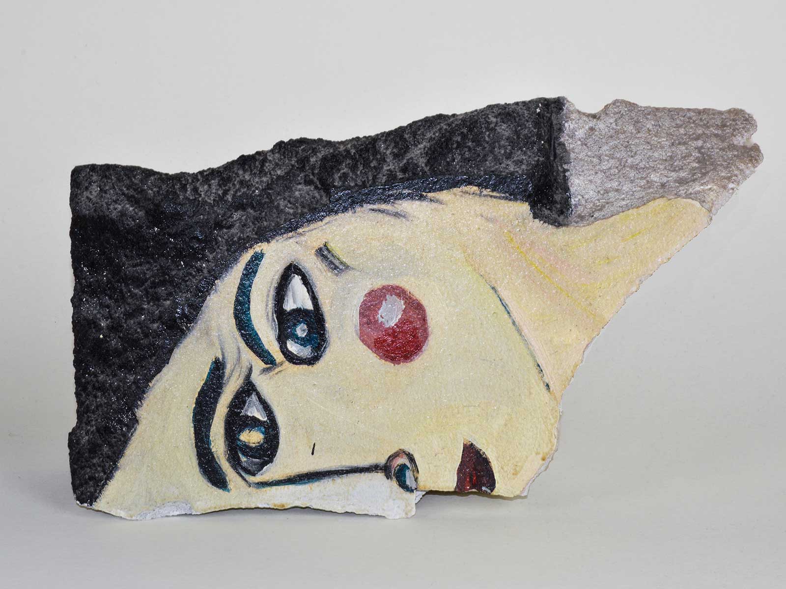 Vrouw liggend, gasbeton