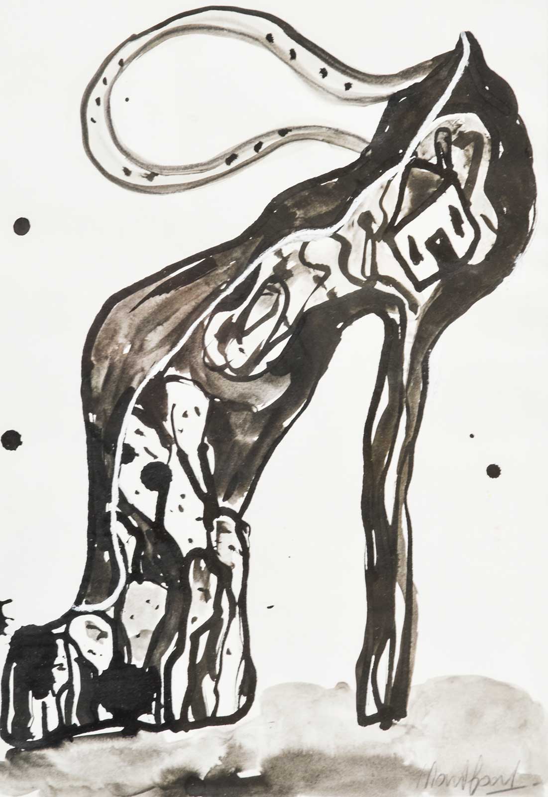 pump zijkant vol, inkt